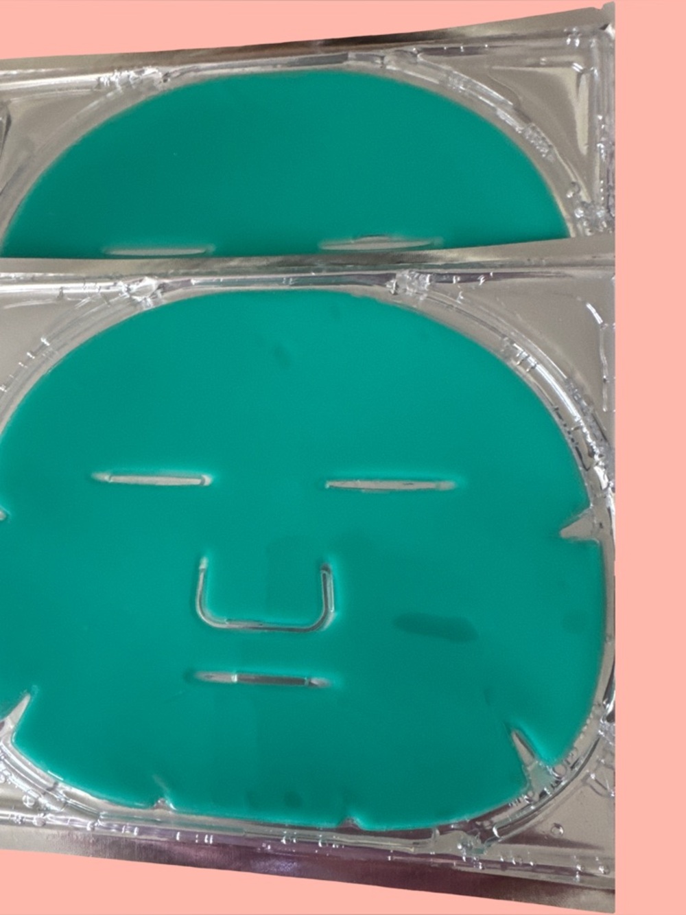 Hydrating Green Gel Face Mask - Revitalizing Sheet Treatment set of 2